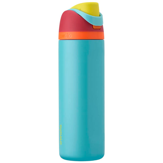 Owala FreeSip Insulated Stainless Steel Drinking Bottle with Straw, 710ml - BPA Free, Ideal for Sports, Fitness, Outdoor and Travel, Summer Sweetness - C06054