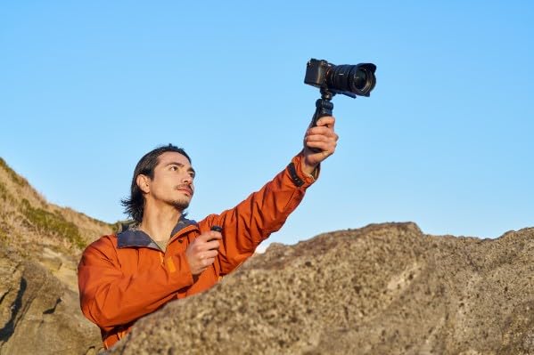 Sony GP-VPT3 | Bluetooth Recording Grip & Tripod – Ideal for Vlogging, Content Creation, Selfies & Stable Video Recording