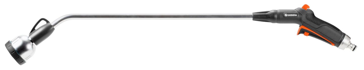 Gardena Premium watering wand: Robust garden shower for watering and cleaning, 90 cm long, 3 jet types, one-handed operation, frost protection (18336-88)