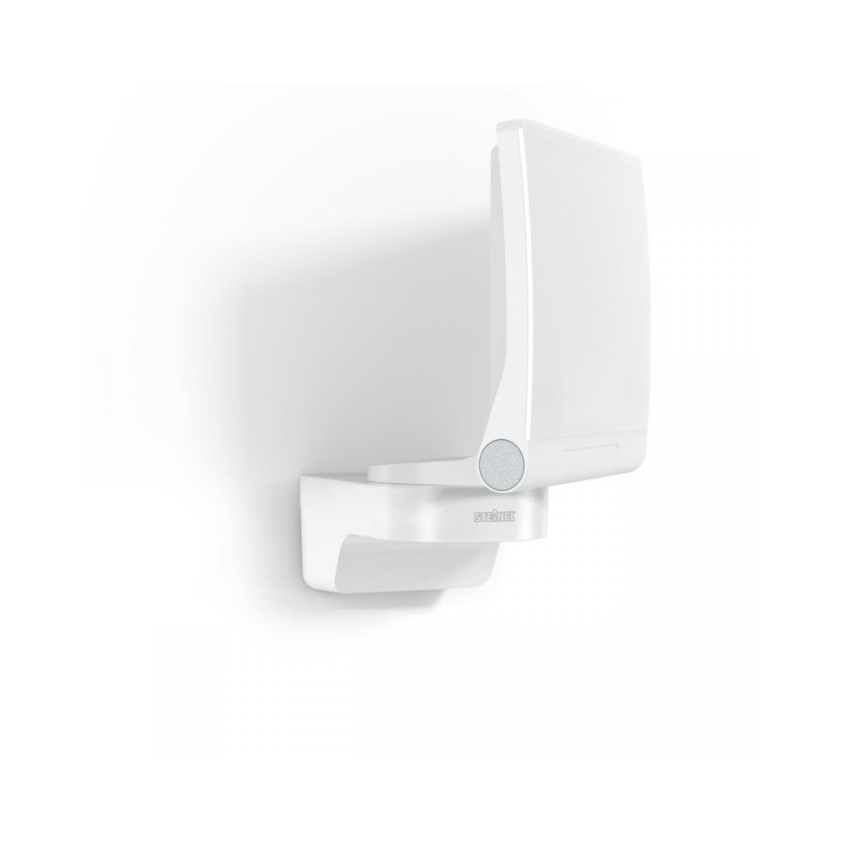 Steinel LED spotlight XLED Home 2 white, 13.7 W floodlight, fully swiveling, 1550 lm, for driveway, yard and garden - 33125