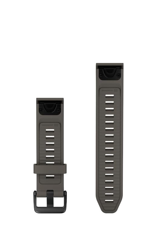Garmin Quickfit Strap 20 mm, Silicone, Pebble Gray - 010-14558-00