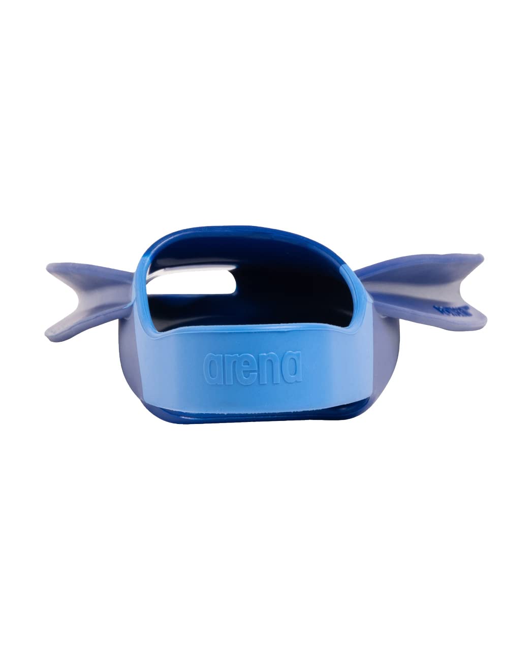 arena Powerfin Pro II swimming pool training fins, swimming fins for adults, fins made of 100% silicone, comfortable short fins for the swimming pool - 006151-110-12.5-13.5