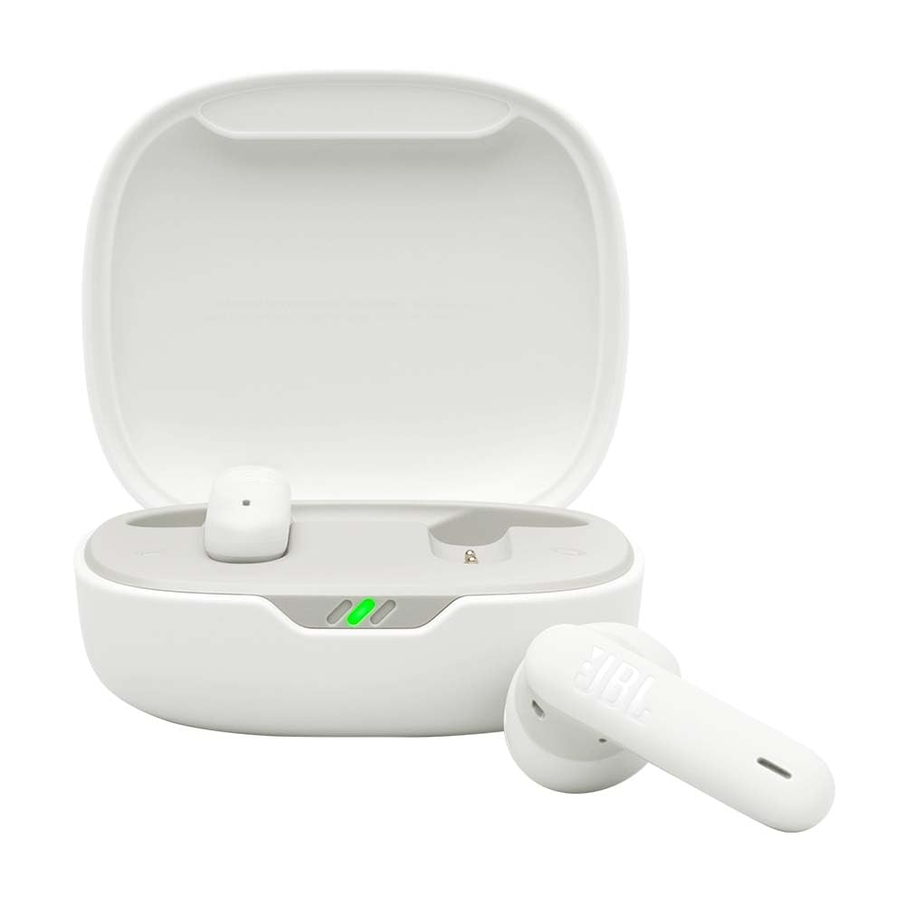JBL Wave Flex 2, wireless Bluetooth in-ear headphones with 40 h playback time, JBL Pure Bass Sound, Smart Ambient technology, IP54 water and dust protected, multipoint connection, white - JBLWFLEX2WHT