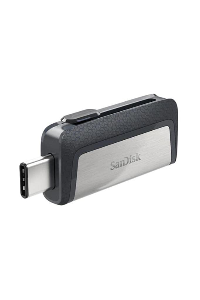 SanDisk Ultra Dual Drive USB Type-C Drive Smartphone Memory 64 GB (Mobile Storage, USB 3.1, Retractable Double Port, 150MB/s Transfer Rates, USB Drive) - SDDDC2-064G-I35