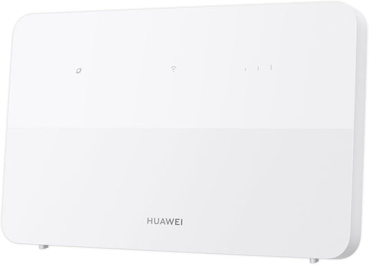 HUAWEI 4G CPE 5, LTE WLAN Router with 400 Mbit/s, Wi-Fi 6, White - B636-336