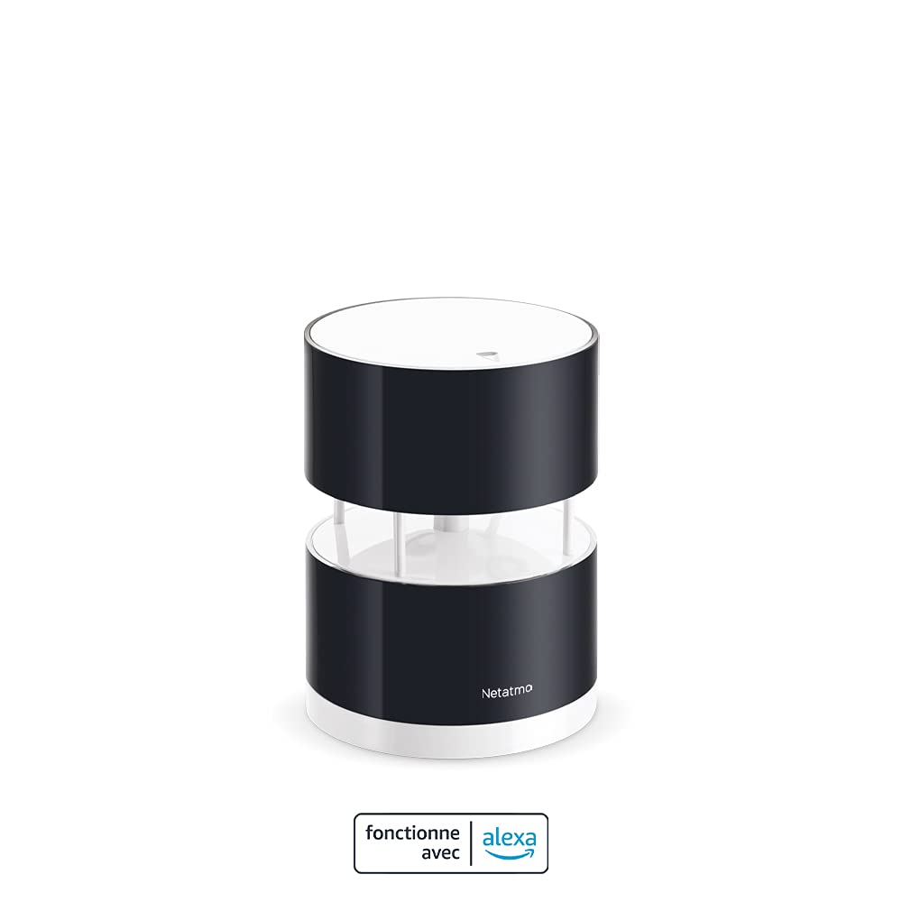 Netatmo Anemometru pentru stația meteo Netatmo, negru, NWA01-WW, 16 cm