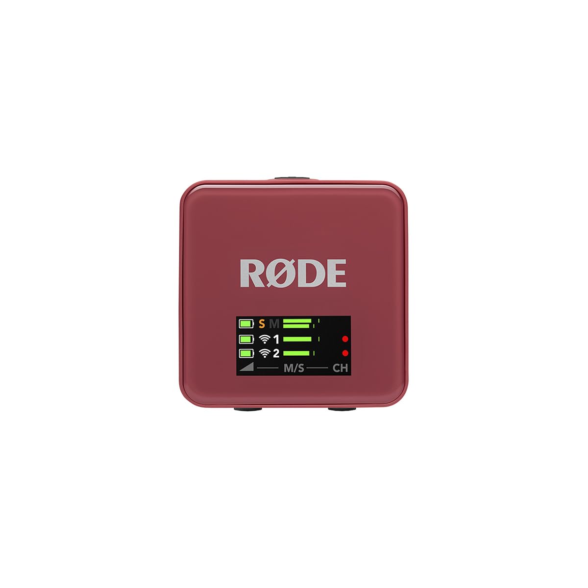 RØDE Wireless GO (Gen 3) – Compact wireless microphone – Crystal clear sound, 32-bit float recording, automatic level control, for phones, cameras, and computers (Pink) - WIGOGEN3ROS