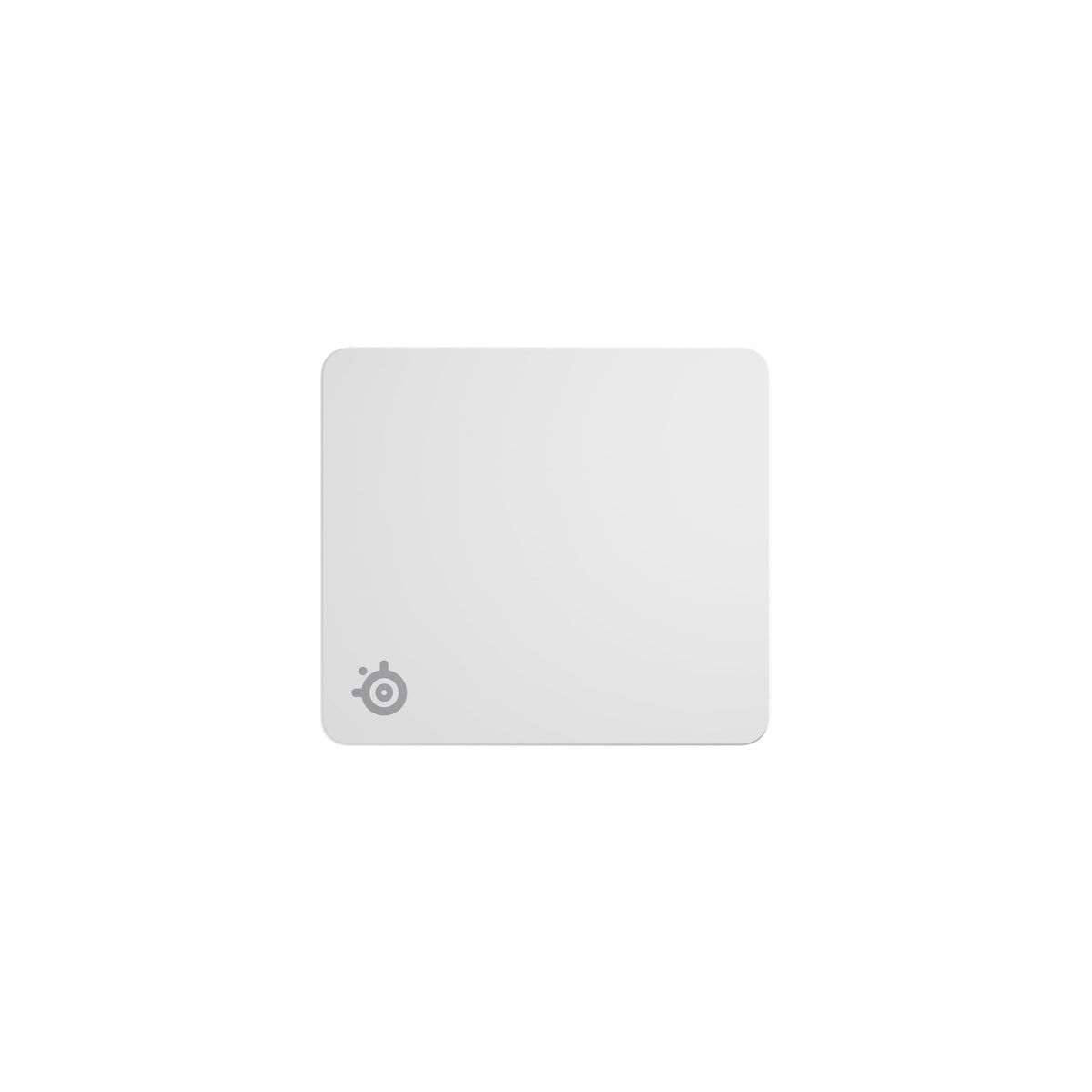 SteelSeries QcK Mousepad (Mare) – Alb – Anti-alunecare din cauciuc pe partea de jos – Cel mai bun tracking – Optimizat pentru senzori de gaming – 450 mm x 400 mm – FPS, MOBAs, RTS, MMO - 63464