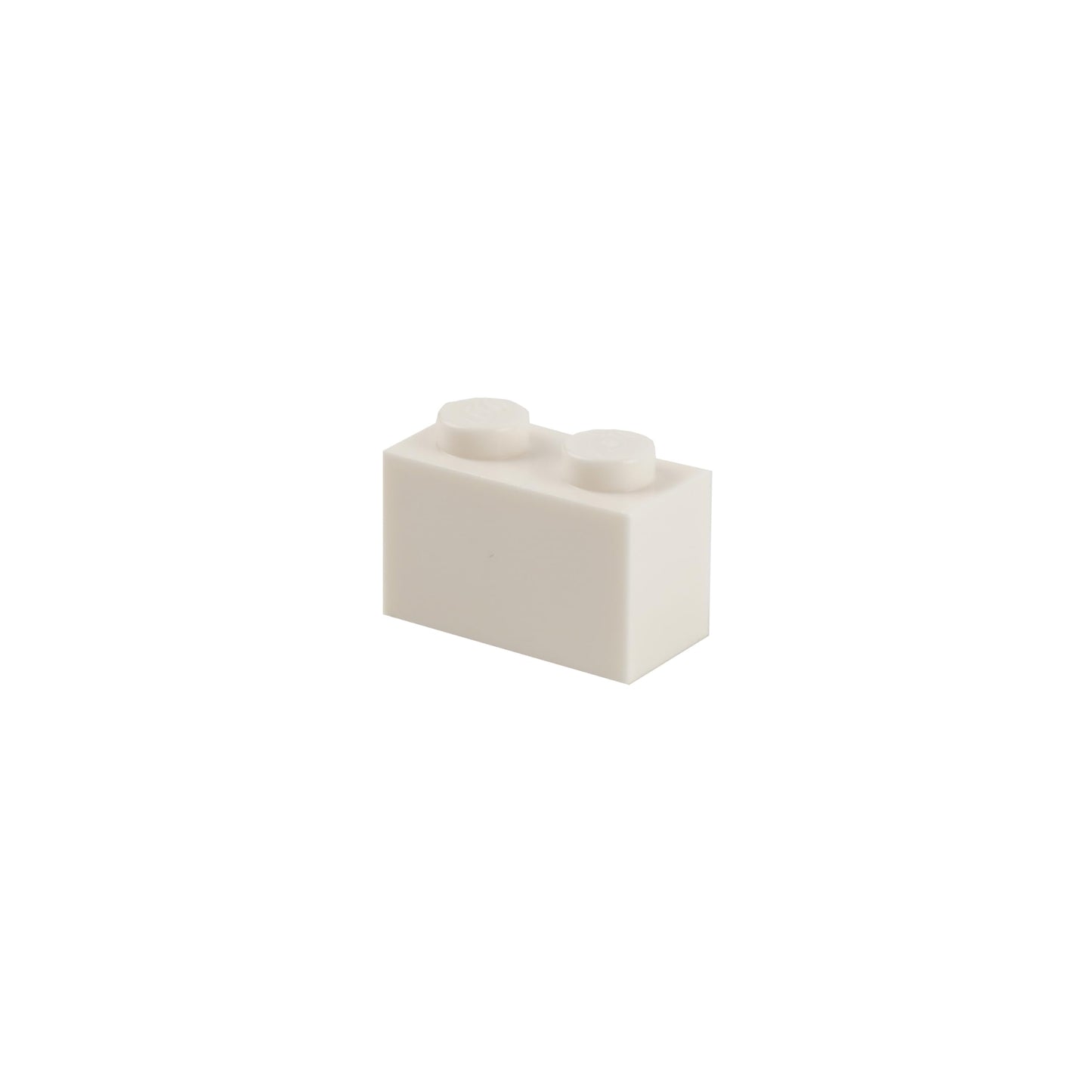 Lego® bricks white - 50 pieces 1x2 building blocks - Lego® Classic Basic - model number 3004 - construction toy, educational toy for development and learning for children aged 3 and over