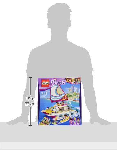 LEGO Friends 41317 - "Sunshine Catamaran construction game, colorful