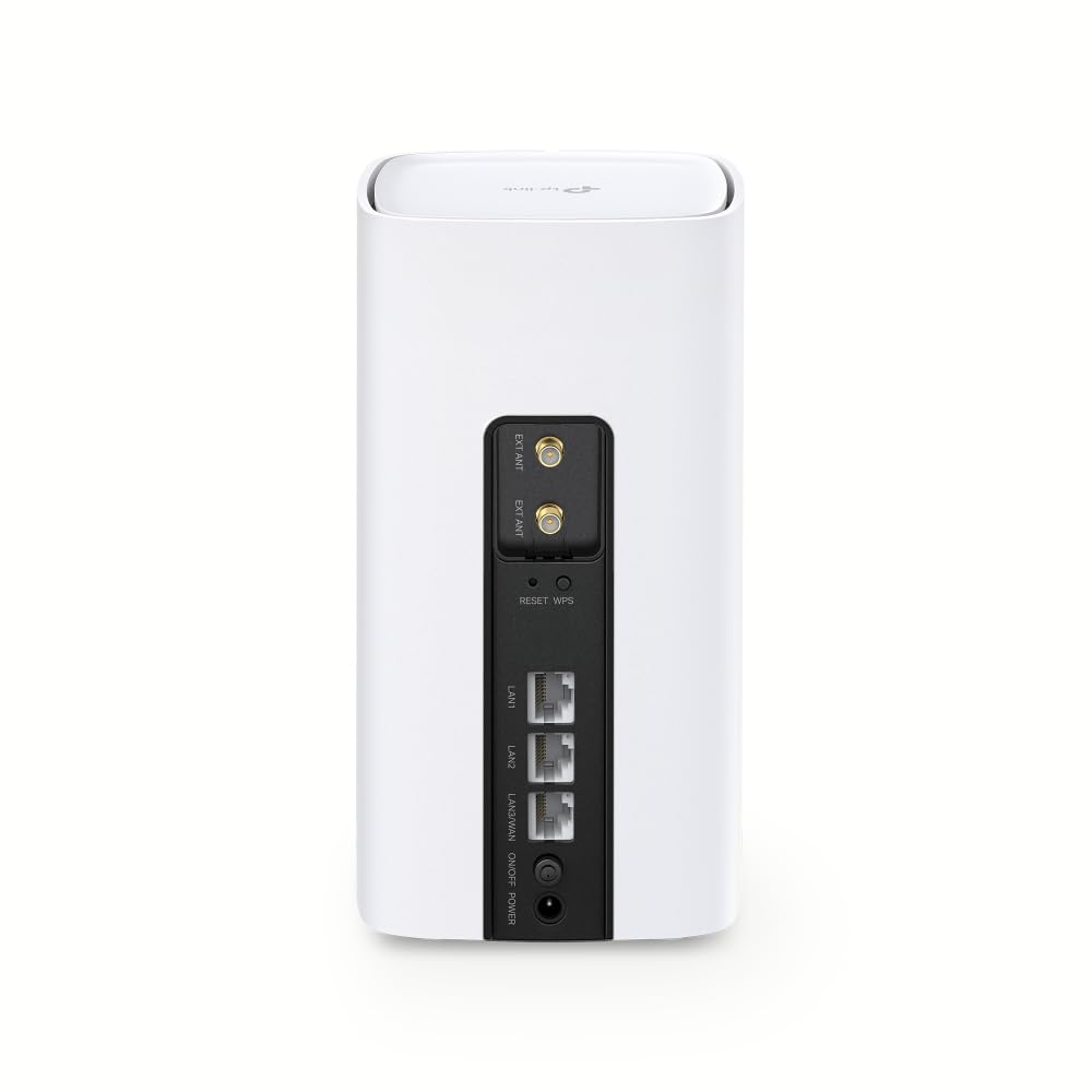 TP-Link Archer NX200 LTE WiFi router, 5G router SIM card, AX1800 dual-band WiFi 6, 3 x Gigabit ports, MU-MIMO, web and APP management, plug and play