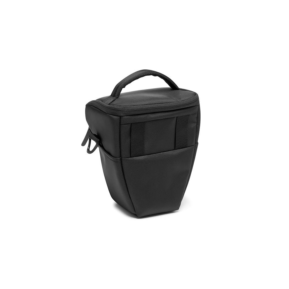 Manfrotto Advanced Holster S III, bag for mirrorless camera with lens, camera bag with tripod mount and rain cover, photography accessories - MF