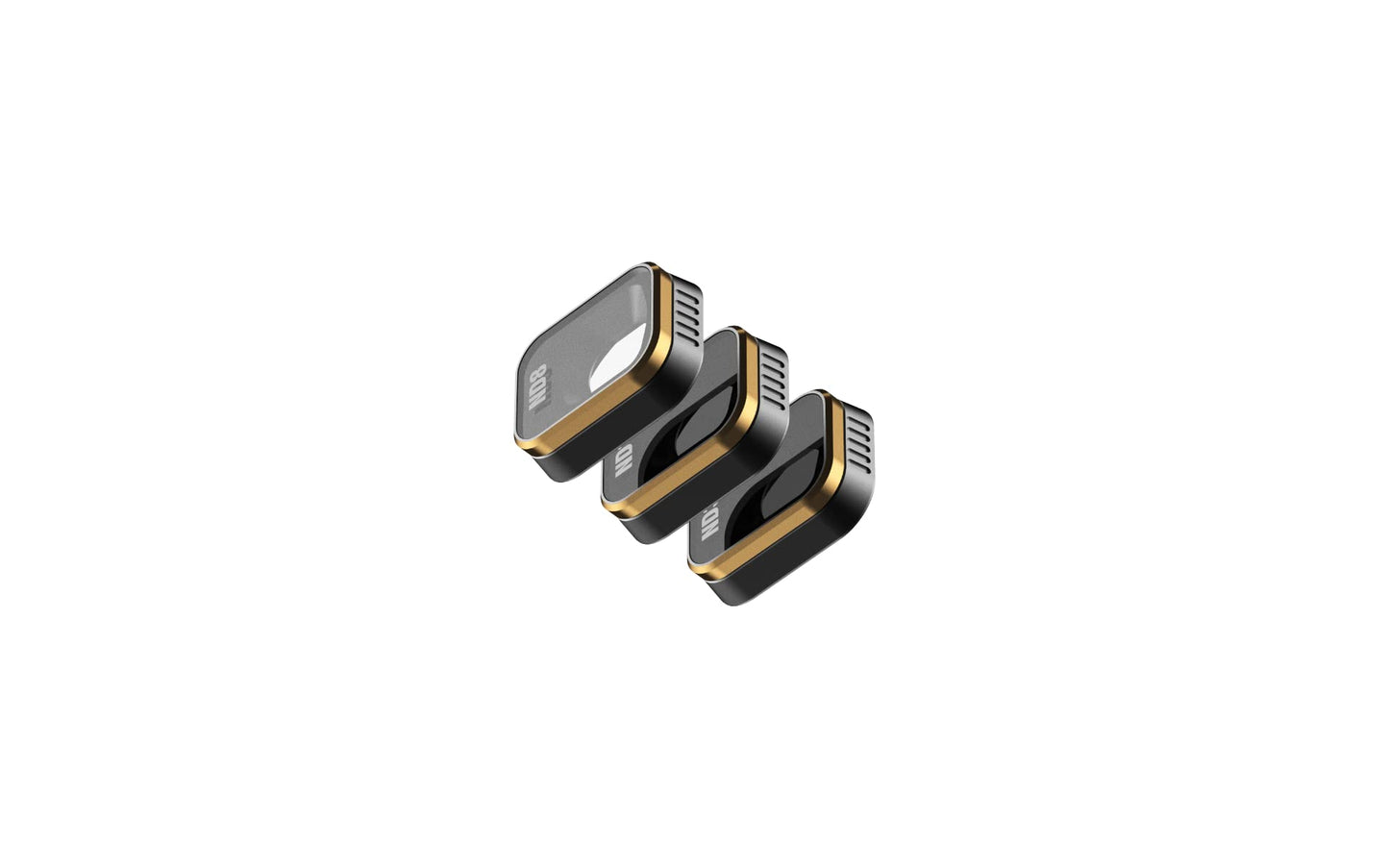 PolarPro - DJI Mini 3 Pro - Shutter - ND8 + ND16 + ND32 (3-Pack) - Ultra-Lightweight Aluminum - Precisely Engineered - horizontal and vertical shooting modes - Color Neutrality - MINI3-PRO-SHUTTER