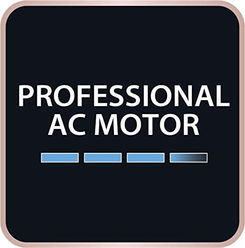 Rowenta Compact Pro Uscător de păr, putere mare, 220 W, motor AC profesional, putere mare, 4 setări/temperaturi, aer rece, duză de concentrare de 9 mm, distribuitor de bucle, CV6930 - CV6930F0