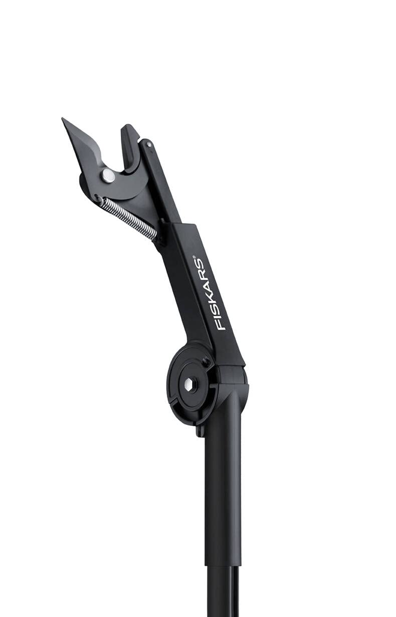 Fiskars anvil cutting giraffe for dry and hard wood, non-telescopic, cutting angle adjustable by 260°, steel blade/aluminum handle, length 1.61 m, black/orange, UP53, 1000597 - 115350