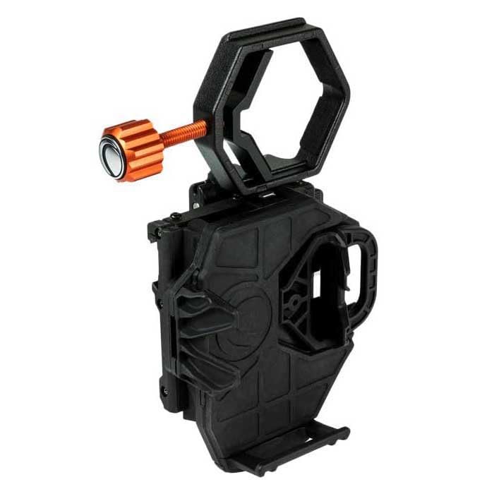 Celestron 81038 NexGo DX Universal Digiscoping and Astroimaging Smartphone Adapter Kit with Bluetooth Remote - Connects Your Smartphone Camera to an Eyepiece to Capture Images and Video, Black