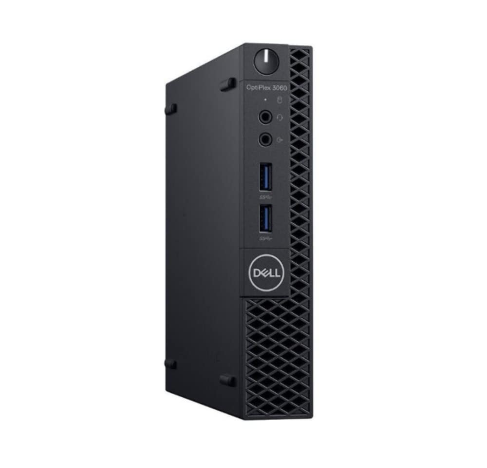 Dell OptiPlex 3060 Micro Intel Six Core i5 8500T 256GB SSD Hard Drive 8GB RAM Windows 11 Pro including Wi-Fi & Bluetooth Desktop Computer Mini PC (Refurbished) - 10004603