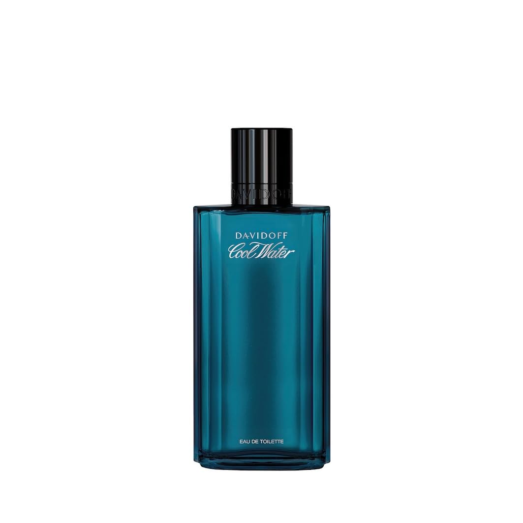 Davidoff Cool Water Eau de Toilette - Fougère fragrance for men - With coriander, lavender and amber - Long-lasting fragrance, 125ml - 123657