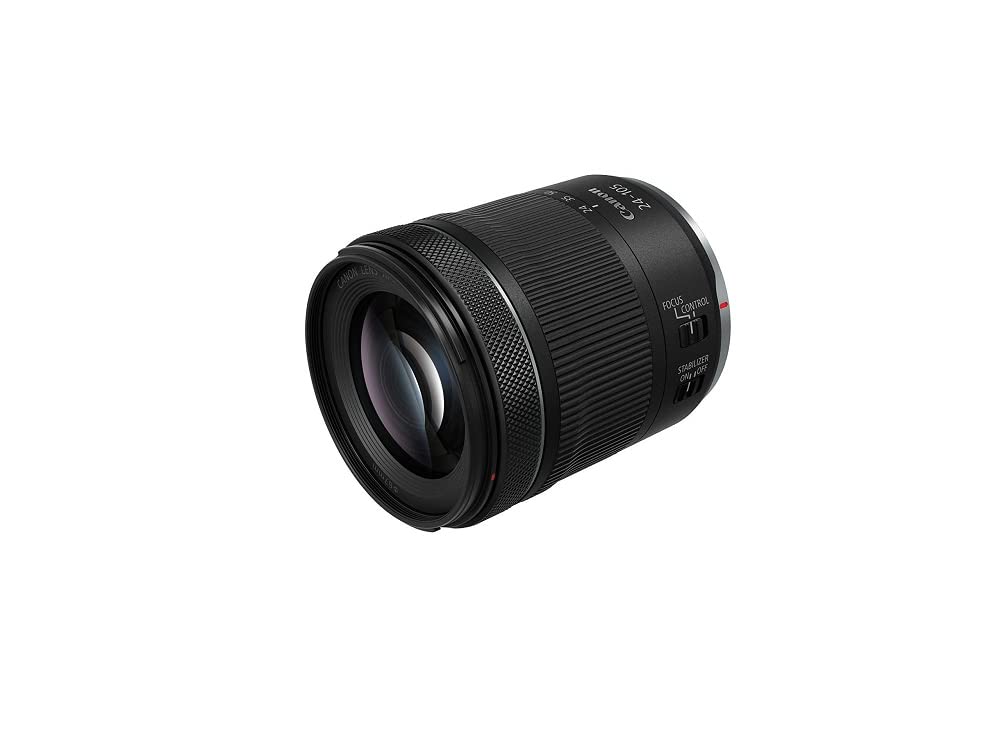 Canon RF Obiectiv 24-105mm F4-7.1 IS STM – Obiectiv standard zoom cu stabilizator de 5 trepte pentru peisaje și portrete | Compatibil cu sistemul EOS R - 4111C005AA