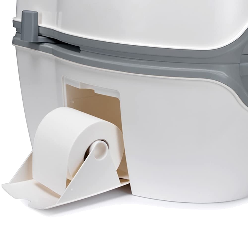 Thetford 92306 Porta Potti 565E (Elektric) Toaletă portabilă, Alb-Gri, 448 x 388 x 450 mm