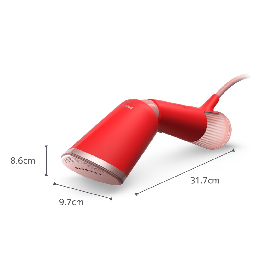 Philips Steamer 5000 Series, Red, 1400 W - STH5020/40