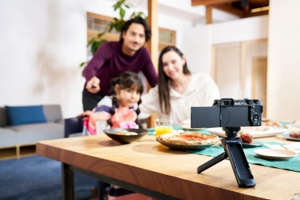 Sony GP-VPT3 | Bluetooth Recording Grip & Tripod – Ideal for Vlogging, Content Creation, Selfies & Stable Video Recording