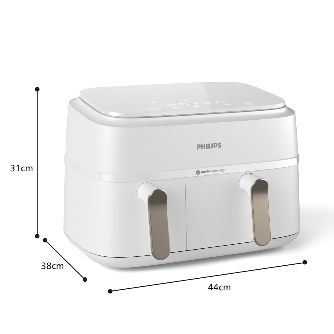 Philips Airfryer 3000 Series Dual Basket
