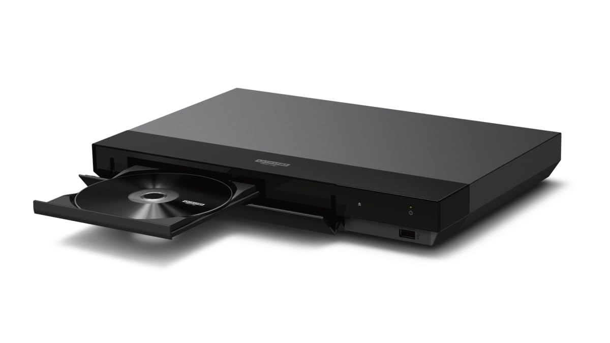 Sony UBP-X700 4K Ultra HD Blu-ray Disc Player (High-Resolution Audio, HDR10, Dolby Vision, BT.2020, Enhanced Upscaling, Universal Player, HDMI & Coaxial SPDIF) - UBPX700B.EC1