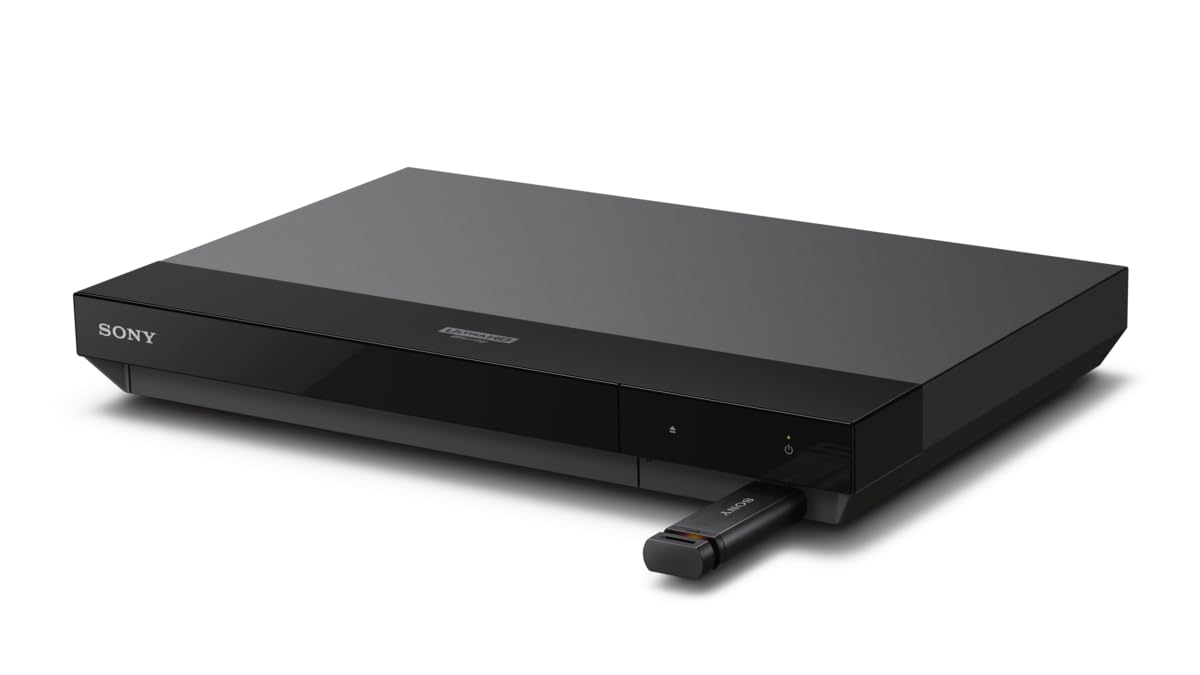 Sony UBP-X700 4K Ultra HD Blu-ray Disc Player (High-Resolution Audio, HDR10, Dolby Vision, BT.2020, Enhanced Upscaling, Universal Player, HDMI & Coaxial SPDIF) - UBPX700B.EC1