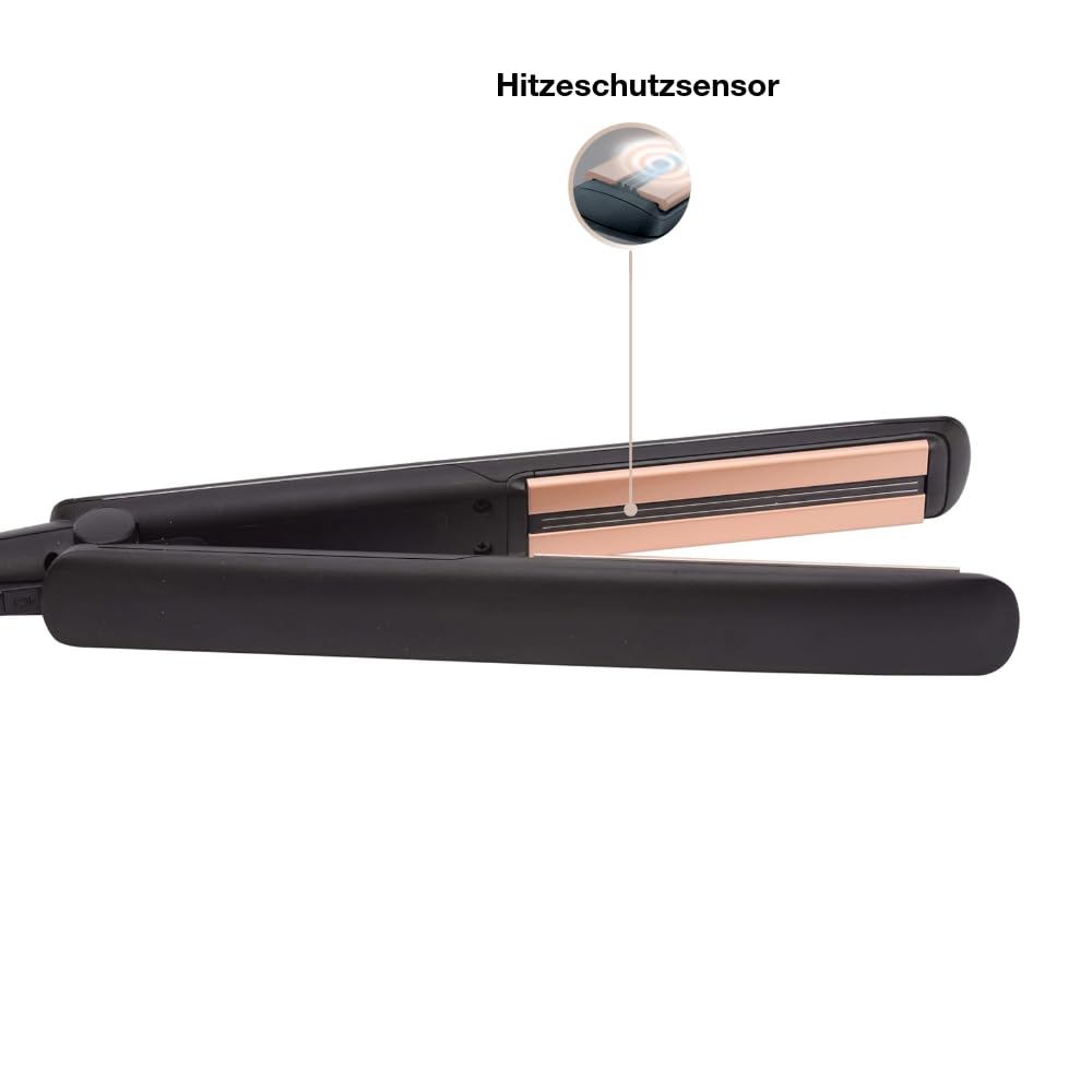 Remington professional straightener [heat protection sensor to reduce hair damage] Keratin Protect (high-quality keratin ceramic coating with almond oil) digital display, 160-230°C, hair straightener S8593