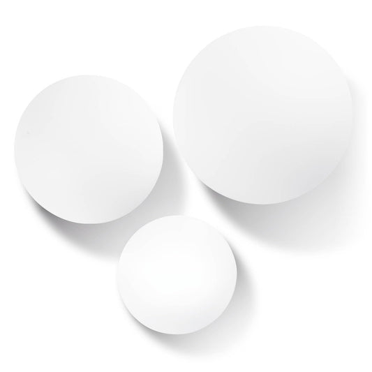 EASYmaxx LED solar light ball 20 cm, 30 cm, 40 cm | Set of 3 solar lights - beautiful lighting effects for indoor and outdoor use Solar light with color change & remote control | Solar light LED 5 light modes - 30360
