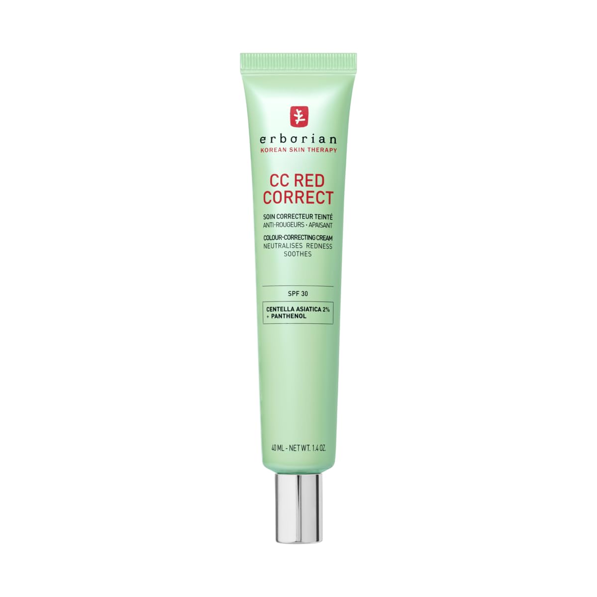 Erborian - CC Red Correct - Anti-redness cream SPF30 - Korean cosmetics - 6AA10609