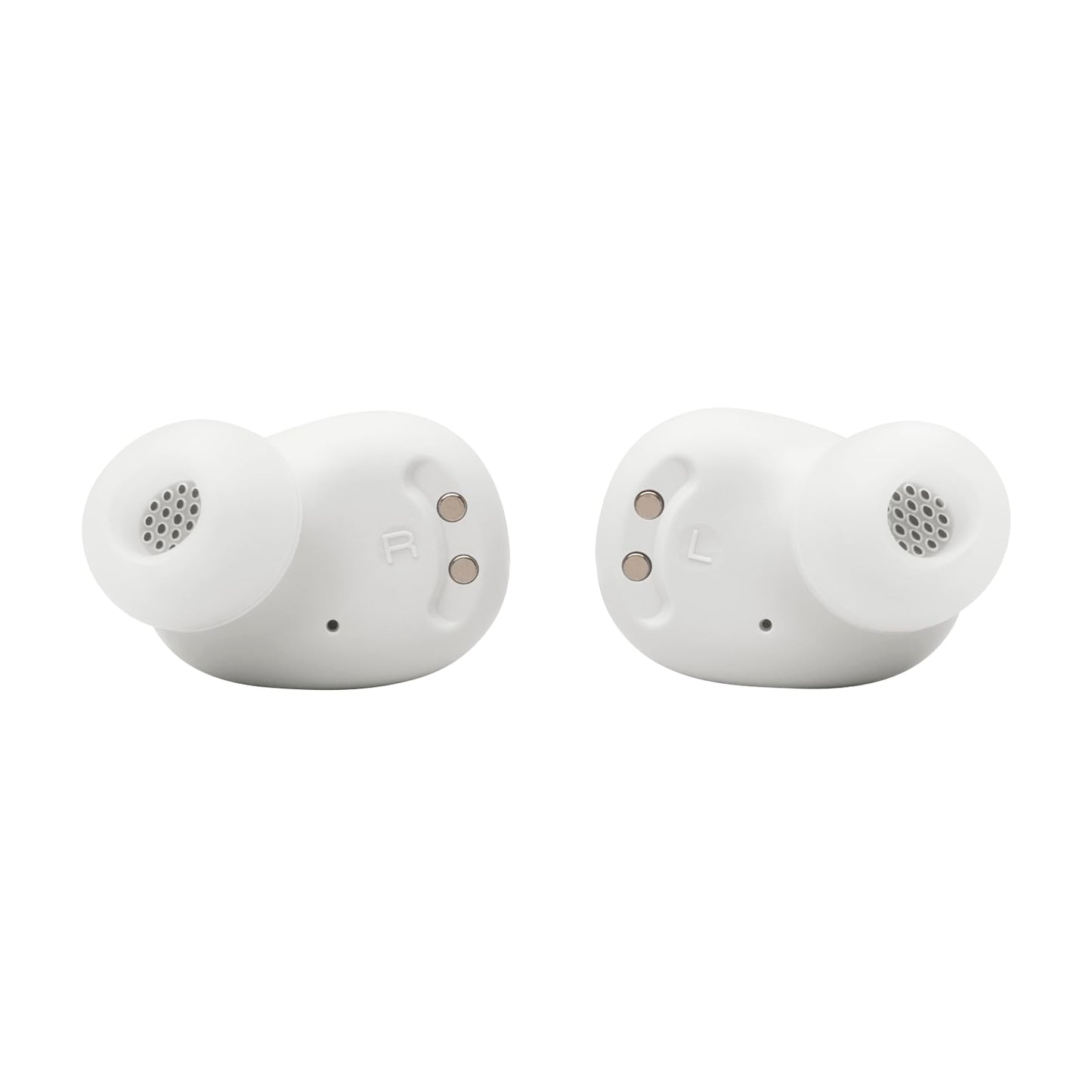 JBL Wave Buds 2, wireless Bluetooth in-ear headphones with noise canceling, 40 h playback, JBL Pure Bass Sound, Smart Ambient technology, IP54 water and dustproof, multipoint connection, white - JBLWBUDS2WHT