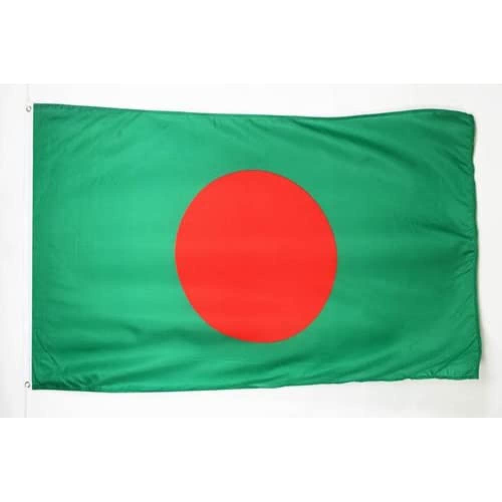 AZ FLAG - Bangladesh Flag - 250x150 cm - Bangladesh Flag Large Flag 100% Polyester with Brass Eyelets - 300g - K_19