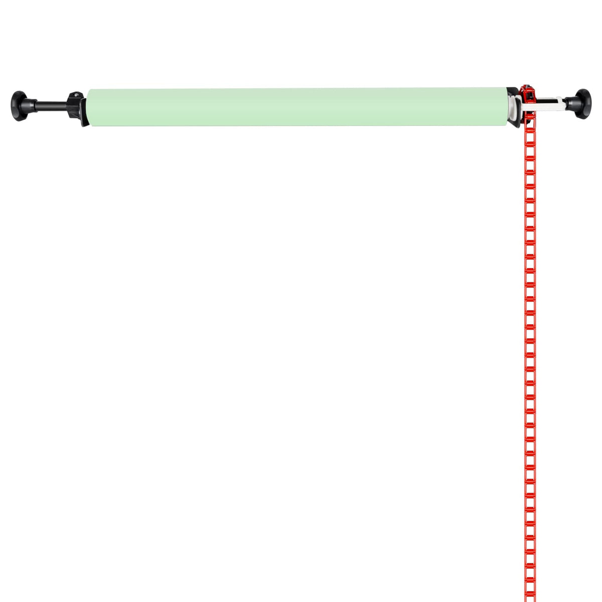 NEEWER Fotografie Einzelrolle Wandmontage manuell Hintergrund Support System cu 2 x cârlige individuale, 2 x bară extensibilă, 1 x lanț, capacitate de încărcare: 22lb/10kg - ST-MBF1