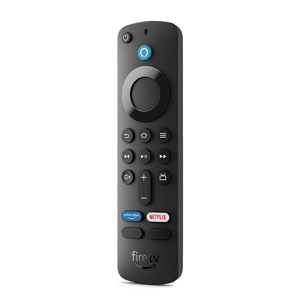 Amazon Alexa Voice Remote for Fire TV with TV Control Buttons - International Version | Compatible Fire TV device required - PA38CA