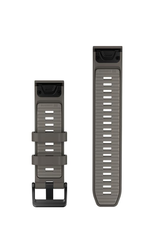 Garmin Quickfit-Brățară 22 mm, Silicon, Gri de piatră/Gri argintiu - 010-14509-00