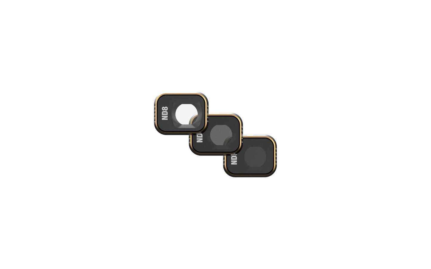 PolarPro - DJI Mini 3 Pro - Shutter - ND8 + ND16 + ND32 (3-Pack) - Ultra-Lightweight Aluminum - Precisely Engineered - horizontal and vertical shooting modes - Color Neutrality - MINI3-PRO-SHUTTER