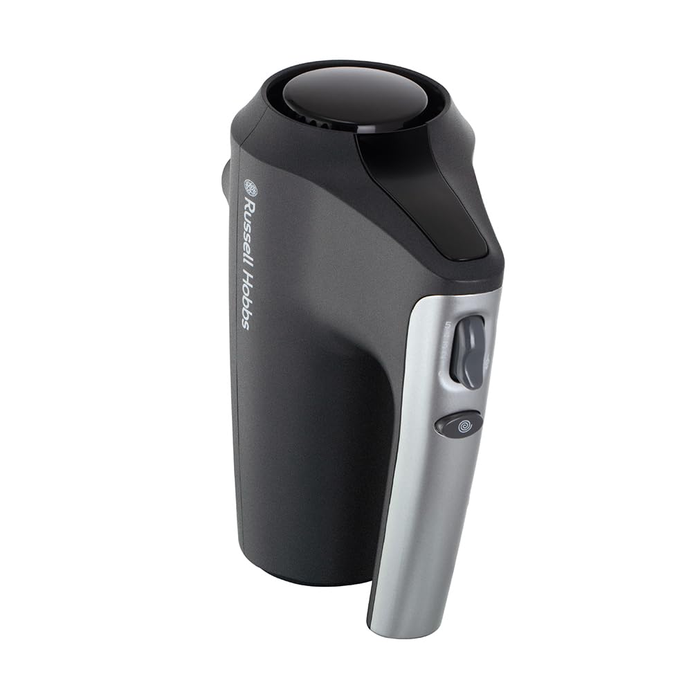 Russell Hobbs Hand Mixer, 5 Speeds, 350 Watts, Anthracite - 27151