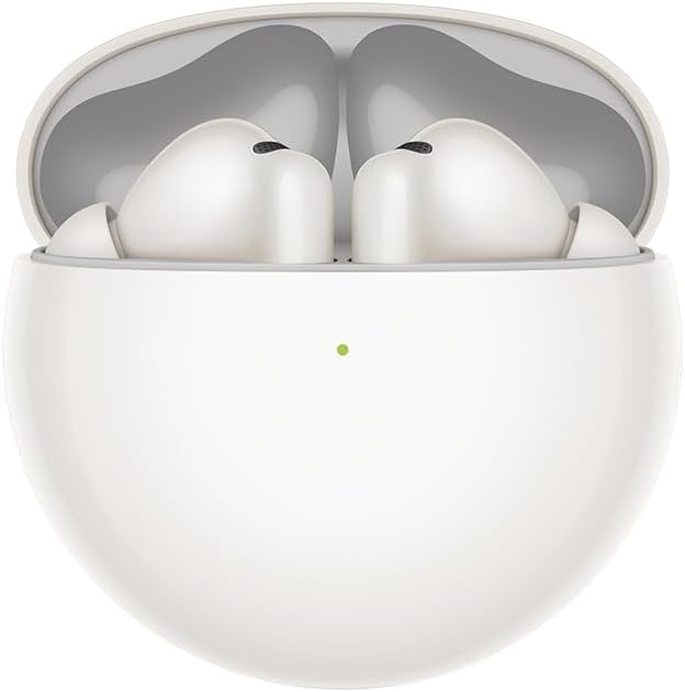 HUAWEI FreeBuds 7i Wireless Headphones, Intelligent Active Noise Cancellation 4.0, Unlimited Spatial Audio, iOS & Android, 4 Eartips for Comfortable Fit, 30 Months Warranty, White - Conch-T010