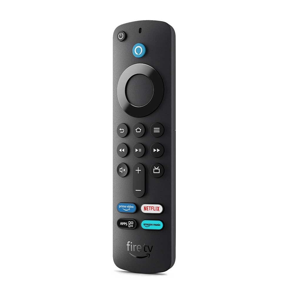 Alexa-Remote de la Amazon pentru Fire TV cu butoane de control TV; este necesar un dispozitiv Fire TV compatibil - PA38CA