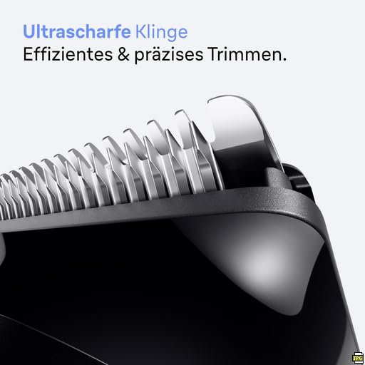 Braun Beard Trimmer Series 3, Cordless Beard Clipper for Men, BT3525, Gray