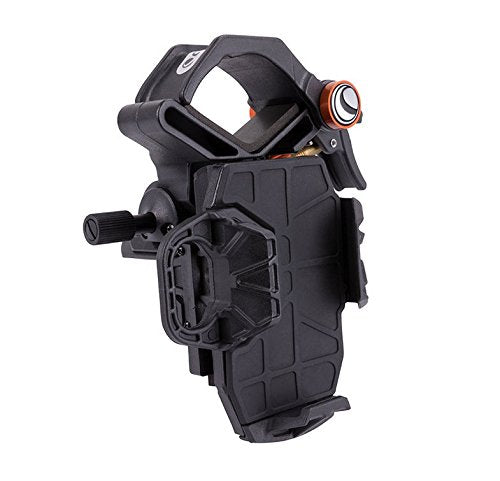 Celestron 81055 NexYZ 3-Axis Universal Smartphone Adapter, Patented Design - Works with Telescopes, Spotting Scopes, Binoculars, Monoculars and Microscopes, Black - CE-AANYZ-81055