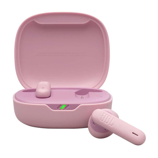 JBL Wave Flex 2, wireless Bluetooth in-ear headphones with 40 h playback time, JBL Pure Bass Sound, Smart Ambient technology, IP54 water and dust protected, multipoint connection, pink - JBLWFLEX2PIK