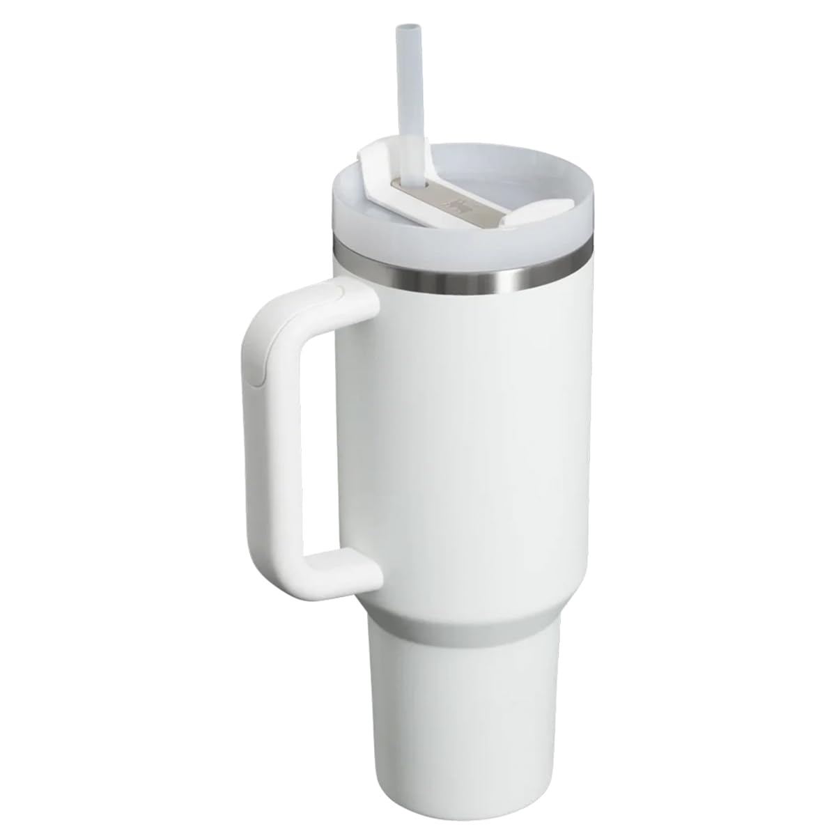 STANLEY 1913 Quencher H2.0 Flowstate Drinking Bottle with Straw 1.2L - Thermo Mug Cools 11 Hours - 48 Hours Ice Cooled - Thermos Bottle BPA Free - Stainless Steel Drinking Cup - Frost - 100000144087