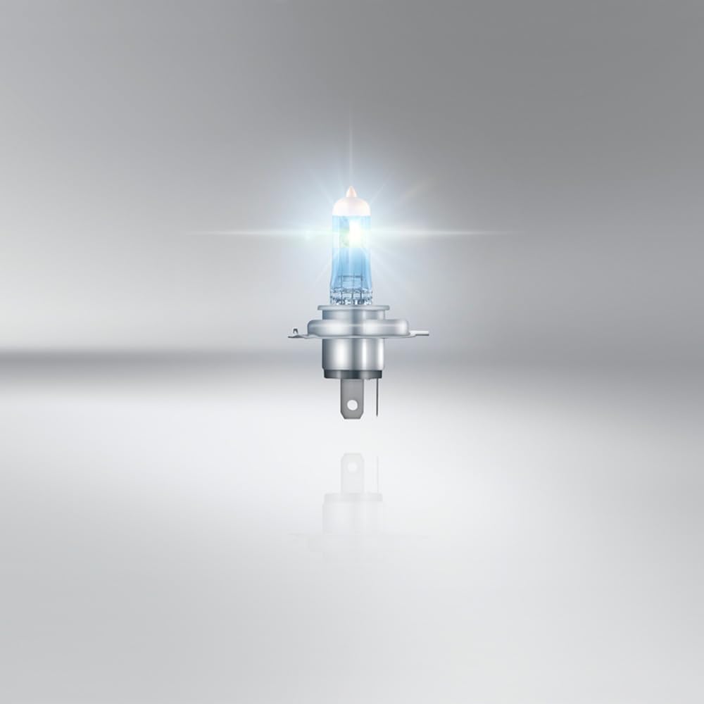 Osram NIGHT BREAKER 220, H4, 220% more brightness, halogen headlight bulb, 64193NB220, folding box (1 bulb) (pack of 2)