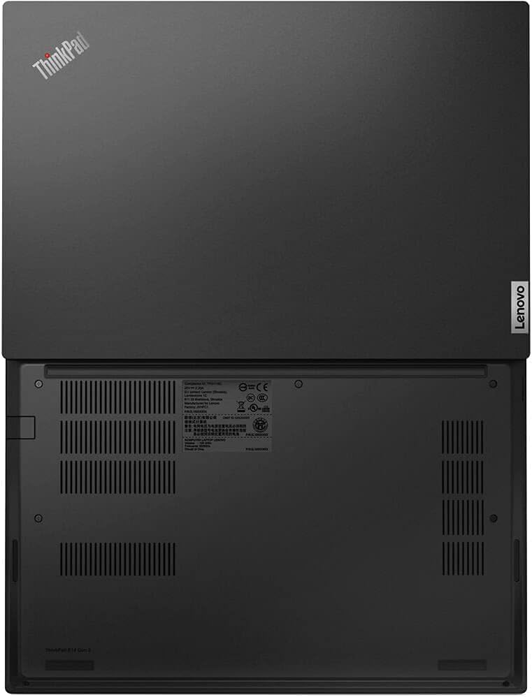 Lenovo ThinkPad E14 Gen 2 Laptop de afaceri, notebook FHD de 14 inch, Intel Core i5-1135G7, 16 GB RAM, 512 GB SSD, tastatură US, Windows 11 Pro (recondiționat)