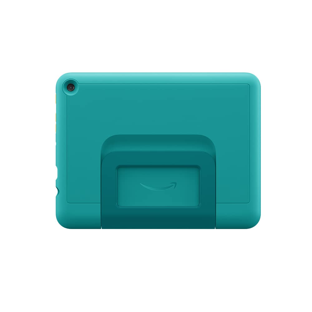 Child-friendly case from Amazon for the Fire HD 8 tablet (only compatible with 12th generation, 2022), teal - 53-028589