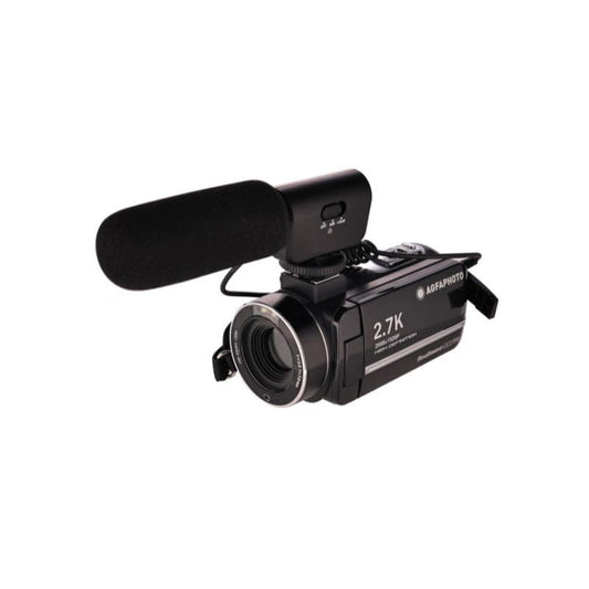 AGFAPHOTO Realimove CC2700 Camcorder Ultra HD 2.7K Videocamera - CC2700-2MIC