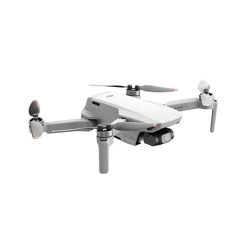 DJI Mini 4K Drone with 4K UHD Camera for Adults, 3-Axis Gimbal Stabilization, C0, QuickShots, 10 km Video Transmission, Auto Return, Wind Stable, 1 Battery (31 min Flight Time), Under 249g - 6941565980359